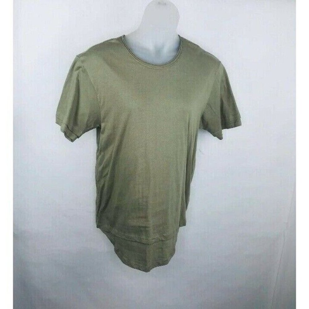 Rue 21 T-shirt Women Size Large Carbon Double Hem Shirt